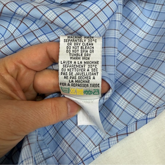 Bugatchi Shirt Size 34/35 Neck 16.5 - Picture 6 of 11